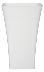 Besco Volně stojící umyvadlo z litého mramoru Assos UM VS 52x41x85 cm