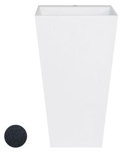 Besco Volně stojící umyvadlo z litého mramoru Vera Glam G UM VS-OPB 50x42x85 cm, s otvorem pro baterii