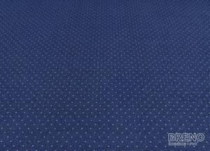 Division PA Metrážový koberec AKZENTO 77, šíře role 400 cm, Modrá