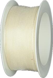 Stuha organzová ORGANDY Cream White krémová 25mm x 5m (4,-Kč/m)