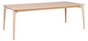 AERIS, Rozměr Stůl Aeris 175 * 95 cm, Povrch Dub bělený lakovaný, Rozšíření stolu Rozšiřující desky stolu-NE PBJ Designhouse
