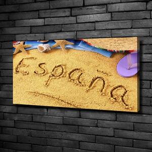 Foto obraz na plátně Španělský nápis oc-84923238