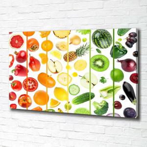 Foto obraz na plátně Ovoce a zelenina oc-84954572