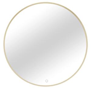 Zrcadlo SOL s LED osvětlením - zlaté