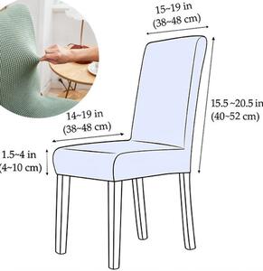 Univerzální elastický potah na židli - Červená