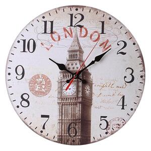Živá Zeď Dřevěné nástěnné hodiny Big Ben