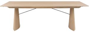 COLLUM 240, Povrch Dub bělený lakovaný, Rozšíření stolu Rozšiřující desky stolu-NE PBJ Designhouse