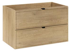 Comad Koupelnová skříňka pod umyvadlo Terra Cremona 80 cremona oak