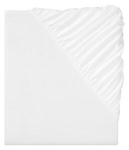 LIVARNO home Žerzejové napínací prostěradlo, 90–100 x 200 cm (bílá) (100353706001)
