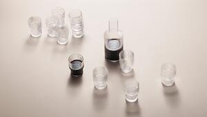 Ferm Living designové sklenice na vodu Ripple Small Glasses