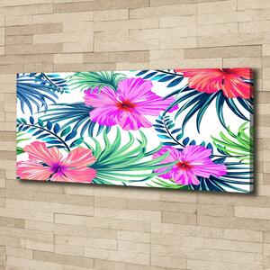 Foto obraz na plátně do obýváku Havajské květiny oc-85241355