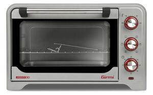 Elektrická trouba Girmi FE3006 – 30 l, 1600 W, šedo-červená