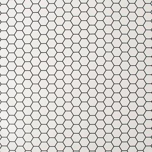 Koupelnová vliesová tapeta s hexagony rozměry 0,52 x 10,05 m