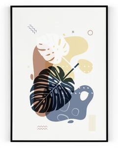 Plakát / Obraz Tropical Tiskové plátno A4 - 21 x 29,7 cm