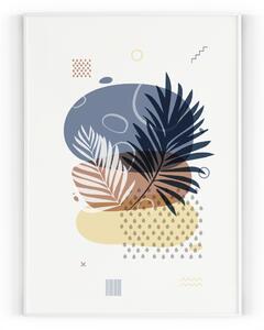 Plakát / Obraz Tropical Pololesklý saténový papír A4 - 21 x 29,7 cm