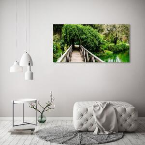 Foto obraz na plátně Most na řece oc-85929916