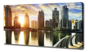 Foto obraz na plátně Dubai západ slunce oc-86065088