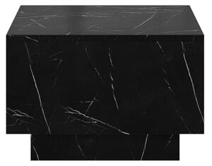 Konferenční stolek s úložným prostorem Naeska 60 x 60, Barva: bílý mramor 5903211338342