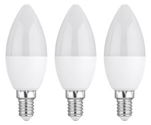 Livarno® LED žárovka, E14/E27 (4,2 W E14 svíčka, 3 kusy) (100396507004)