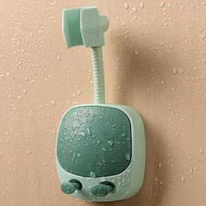Samolepící držák na sprchu - zelený