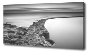Foto obraz na plátně do obýváku Kamenná pláž oc-86464123
