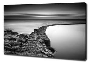 Foto obraz na plátně do obýváku Kamenná pláž oc-86464123