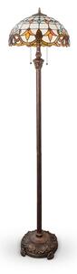 Brilagi - Tiffany vitrážová stojací lampa MIRABELLA 2xE27/60W/230V