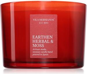Vila Hermanos Earthen Herbal & Moss vonná svíčka 350 g