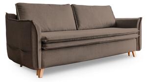 Světle hnědá rozkládací pohovka 225 cm Charming Charlie – Miuform