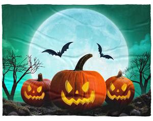 BedTex Dětská deka Dýně Halloween, 150 x 200 cm