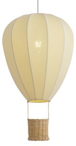 Dětské závěsné svítidlo béžové Horkovzdušný balón - Air Balloon