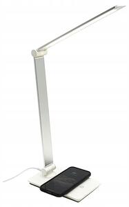Stolní lampa Berger 1041-TL-11 bílá, stříbrná 11 W