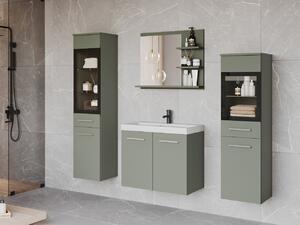 Koupelnový nábytek Apogon I, Barva: mlhavě zelená, Sifon k umyvadlu: ne, Osvětlení: bez osvětlení, Baterie: ne 5903211455377