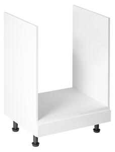Dolní skříňka pod troubu D60ZK Aurellia (bílá + lesk bílý)