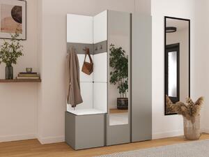 Předsíň Tavasz XXVI, Barva: kašmír, Barva látek:: ekokůže Soft 017 (bíla) 5903211470509
