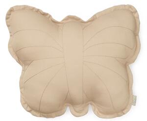 Cam Cam Copenhagen Bavlněný polštář Butterfly - Latte CC104
