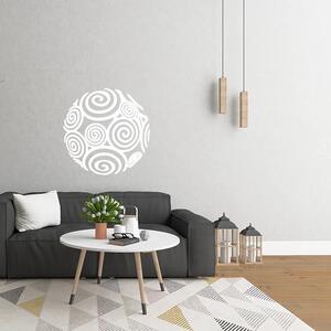 Sablio Samolepka na zeď: Koule - 60x60 cm