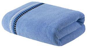 Livarno home Froté osuška, 70 x 140 cm, 450 g/m2 (světle modrá) (100384432004)