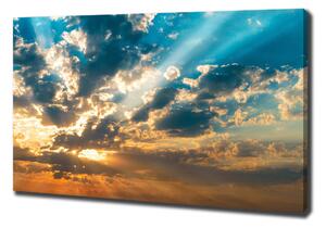 Foto obraz na plátně do obýváku Západ slunce nebe oc-88420659