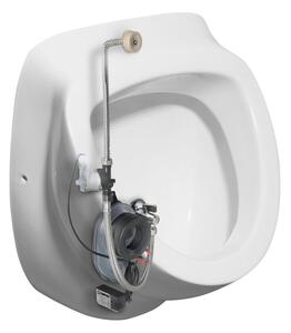 Isvea Isvea, DYNASTY urinál s automatickým splachovačem 6V DC, zakrytý přívod vody, 39x48 cm, 10SZ92001-SENSOR