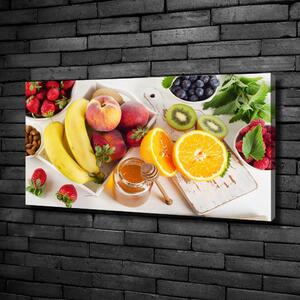Moderní obraz canvas na rámu Ovoce a med oc-88970810