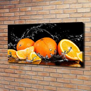 Foto obraz na plátně Pomeranče a voda oc-89166041