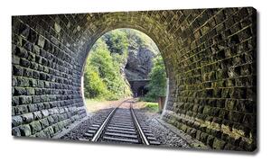 Foto obraz na plátně Železniční tunel oc-89174539