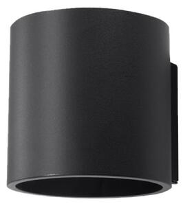 Sollux Lighting Nástěnné svítidlo ORBIS 1 černé