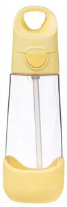 Lahev Na Pití, tritanová láhev se slámkou na vodu 600 ml B.Box - Lemon Twist