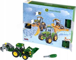 Adventní kalendář s traktorem John Deere v měřítku 1:24
