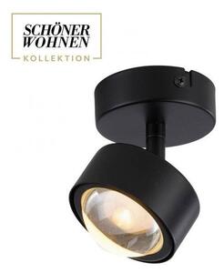 LD 12052-18 Kolekce Schöner Wohnen stropní svítidlo bodové svítidlo KULU, černá, 1-ramenné, nastavitelné a otočné, 3000K - JUST LIGHT