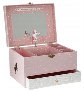 Atmosphera Hrající šperkovnice s jednorožcem