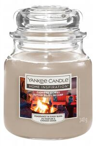 Parafínová vonná svíčka CAMPFIRE STORIES Yankee Candle 1 ks