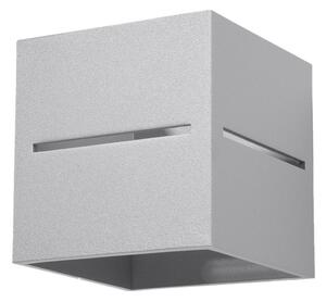 Sollux Lighting Nástěnné svítidlo LOBO šedé